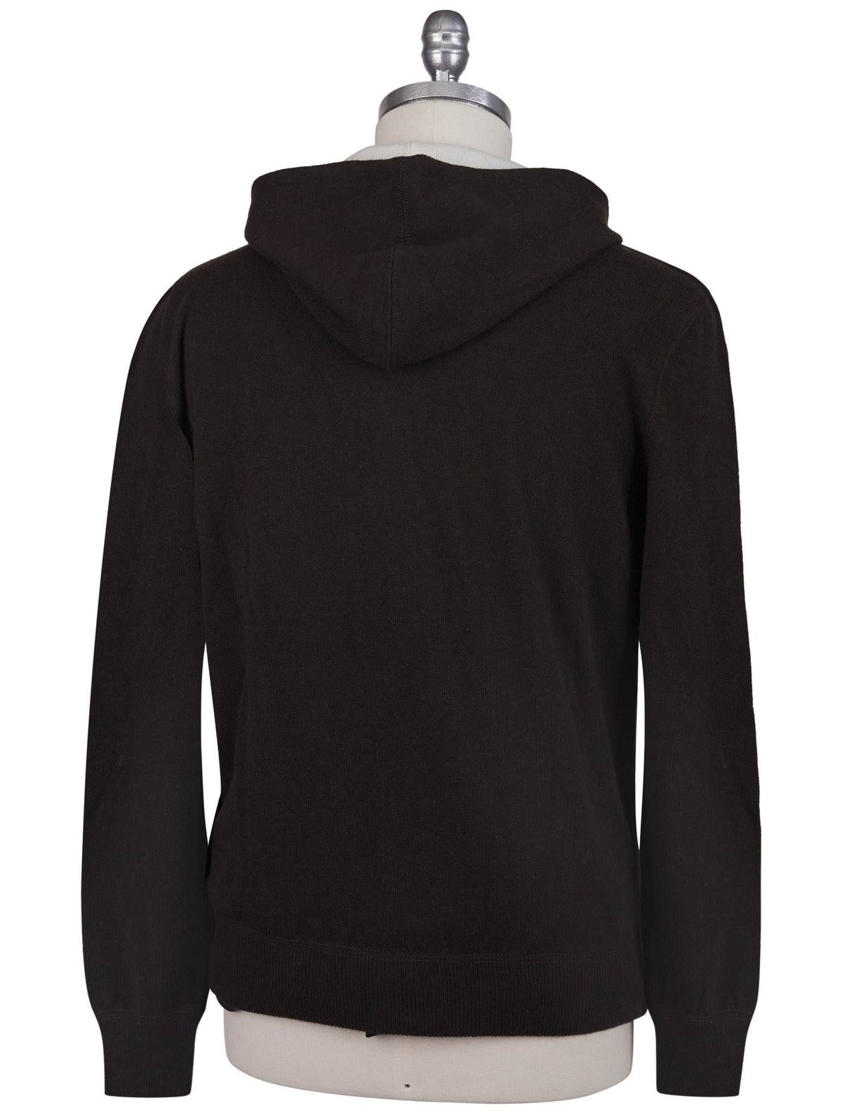 Kiton Brown Cashmere Sweater Full Zip