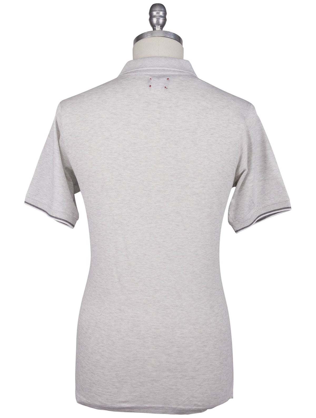Kiton Gray Cotton Polo