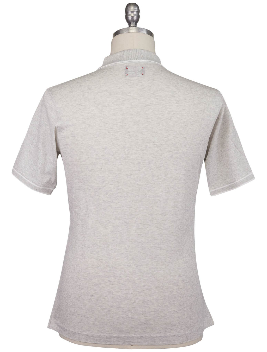 Kiton Gray Cotton Polo