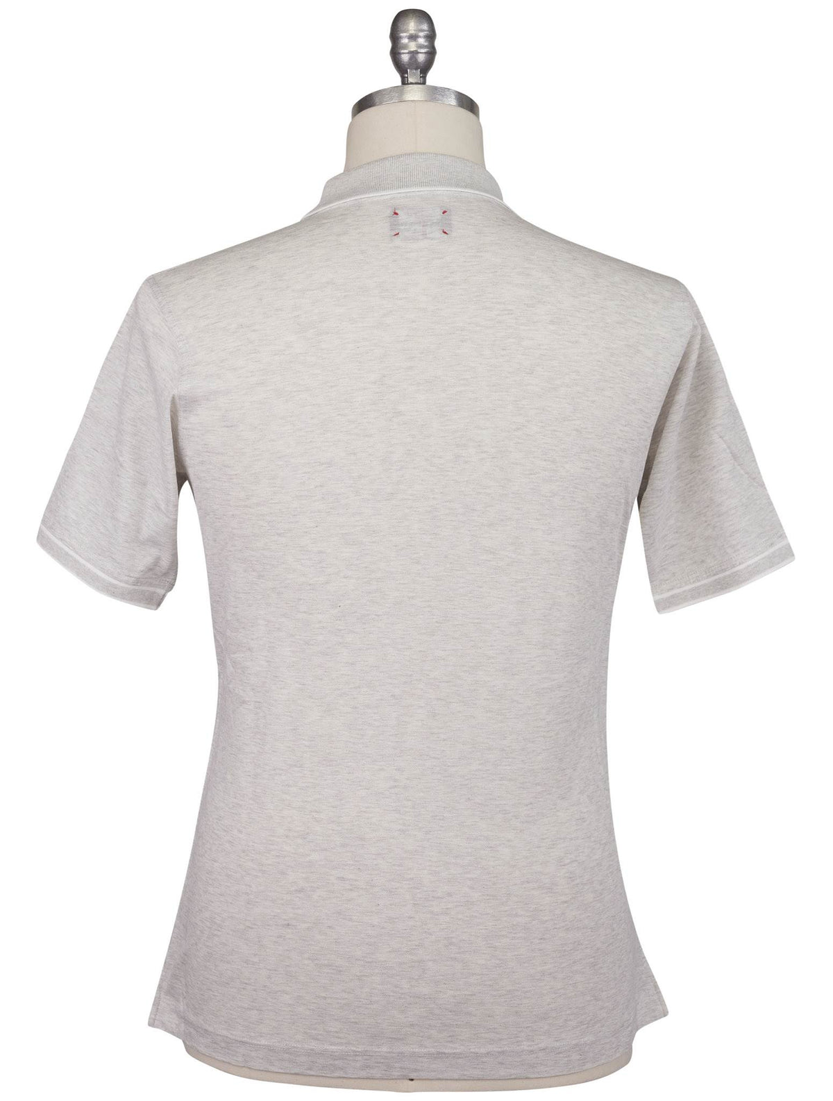 Kiton Gray Cotton Polo