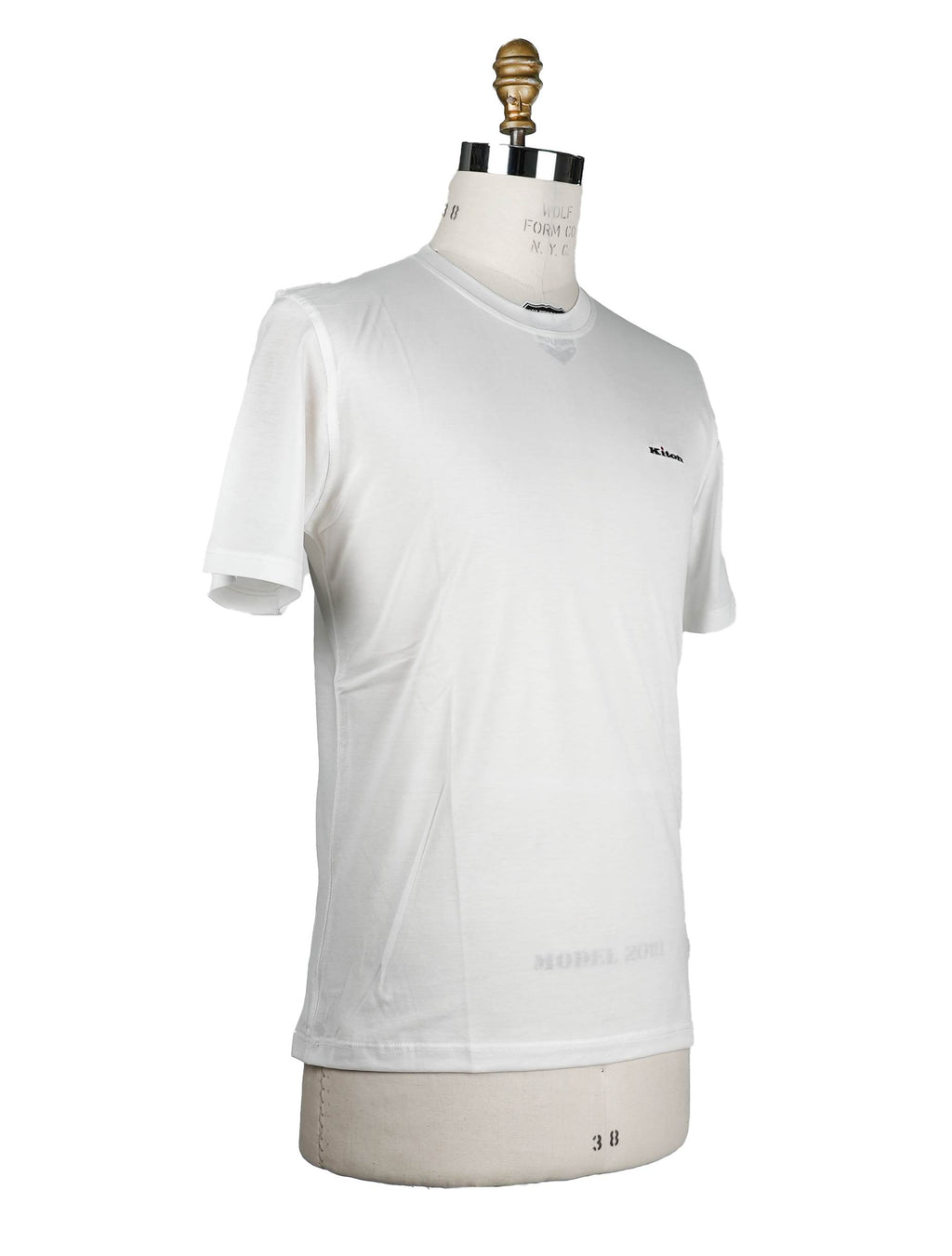 Kiton Kiton White Cotton T-Shirt White 001