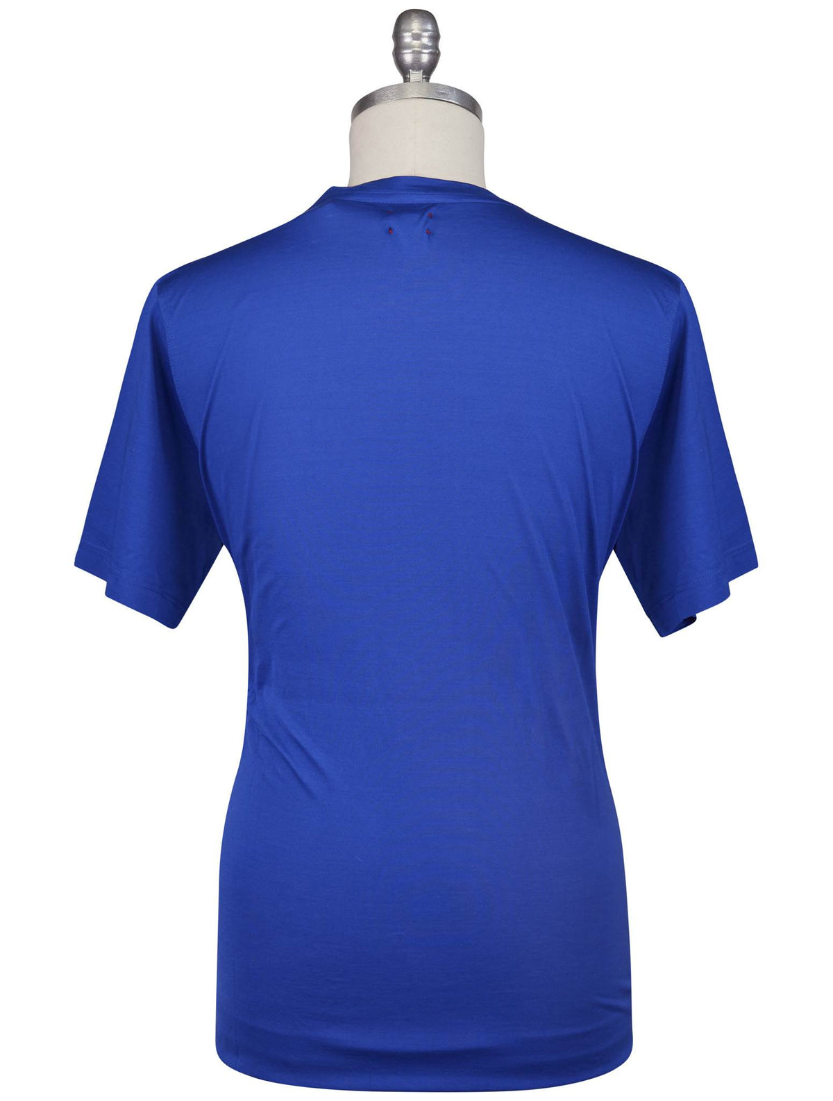 Kiton Blue Cotton T-Shirt
