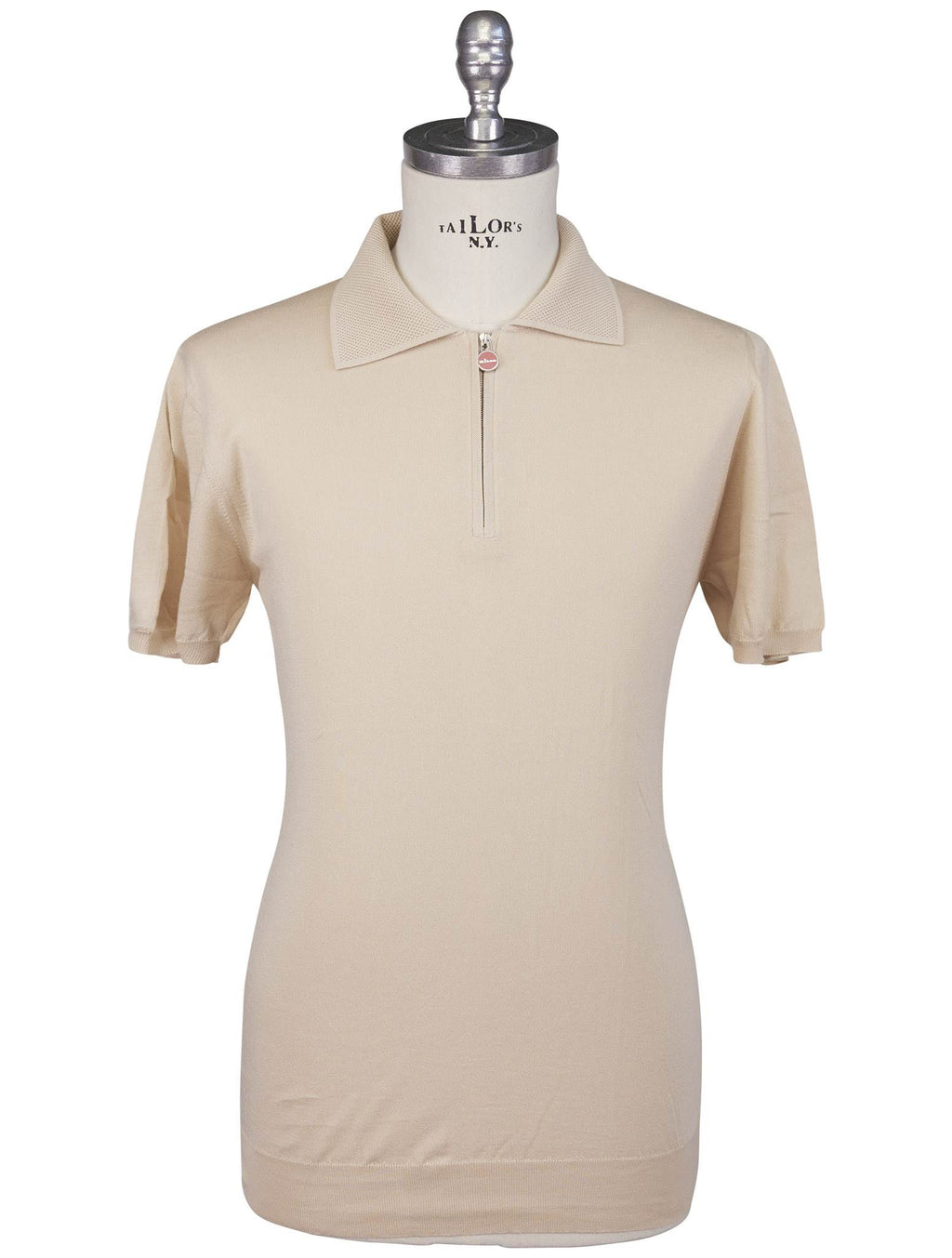 Kiton Kiton Beige Cotton Polo Beige 000