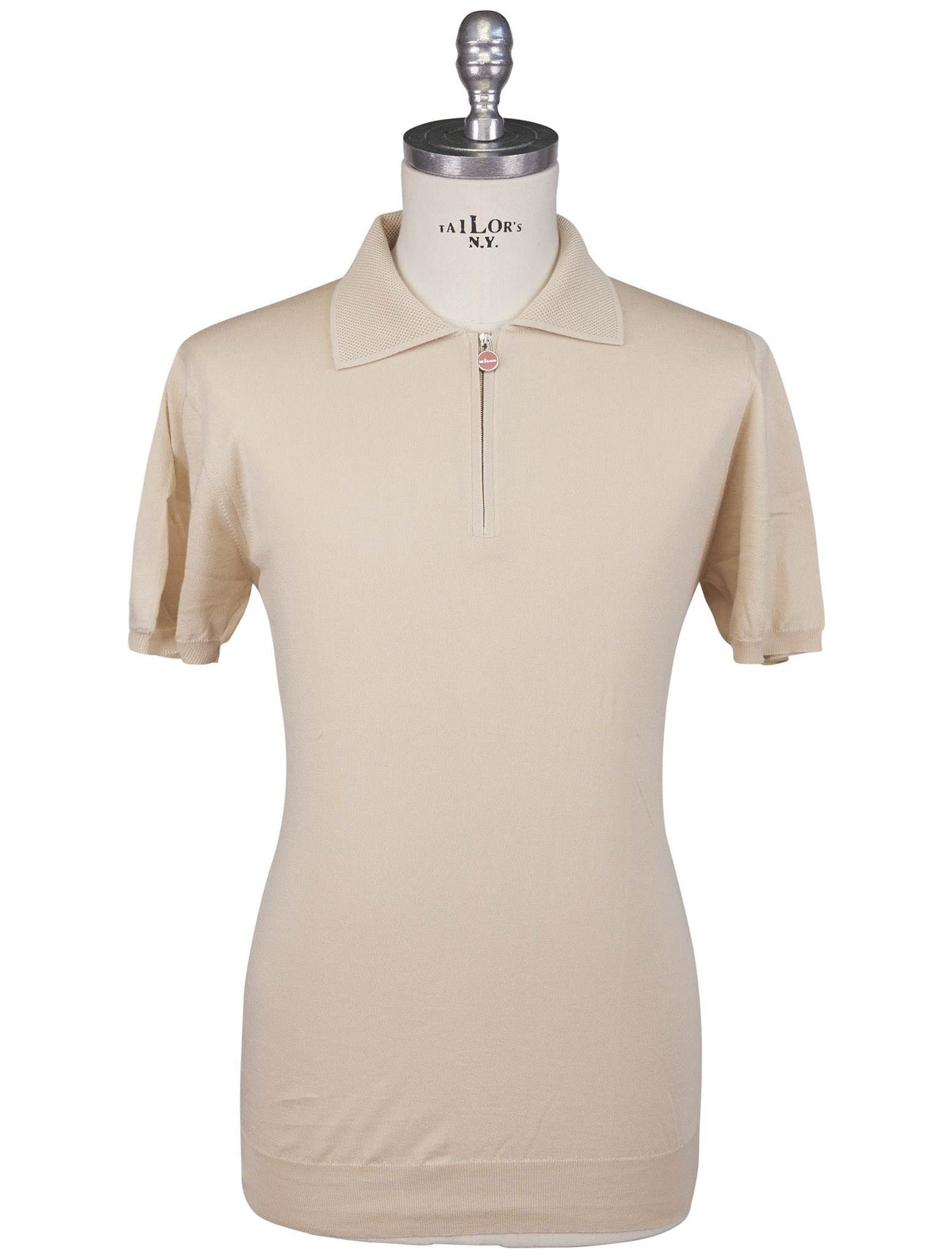 Kiton Kiton Beige Cotton Polo Beige 000