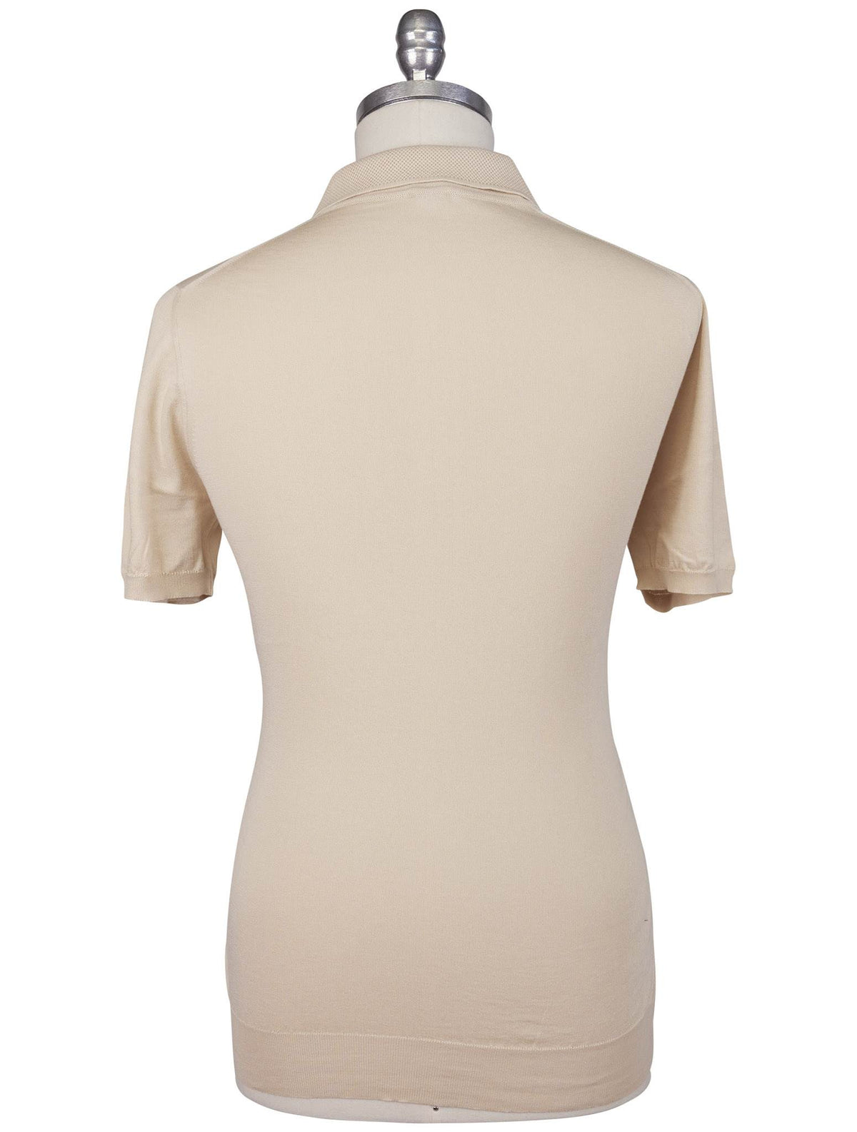 Kiton Beige Cotton Polo