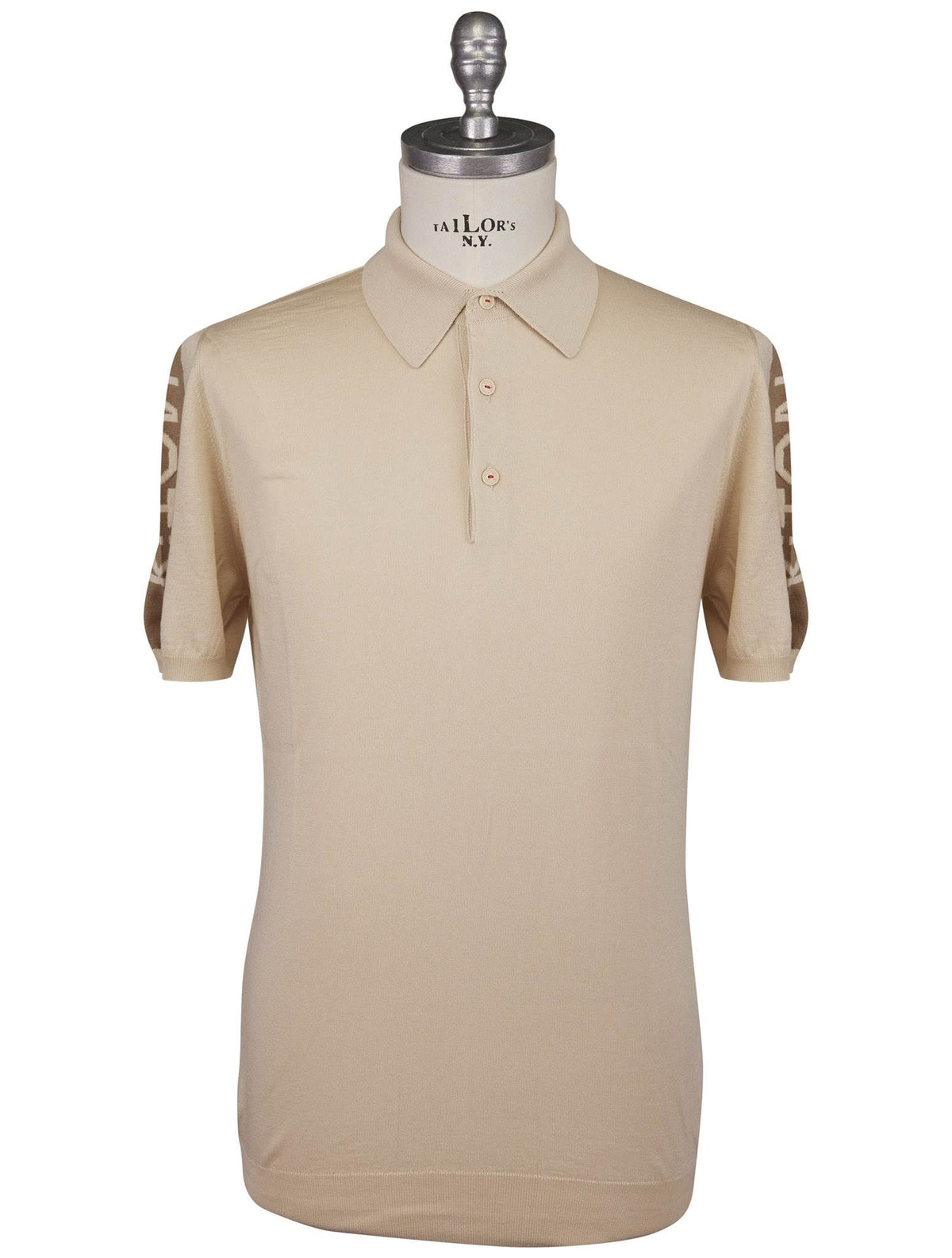 Kiton Kiton Beige Cotton Polo Beige 000