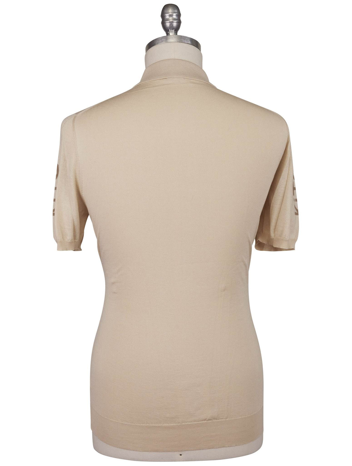 Kiton Beige Cotton Polo