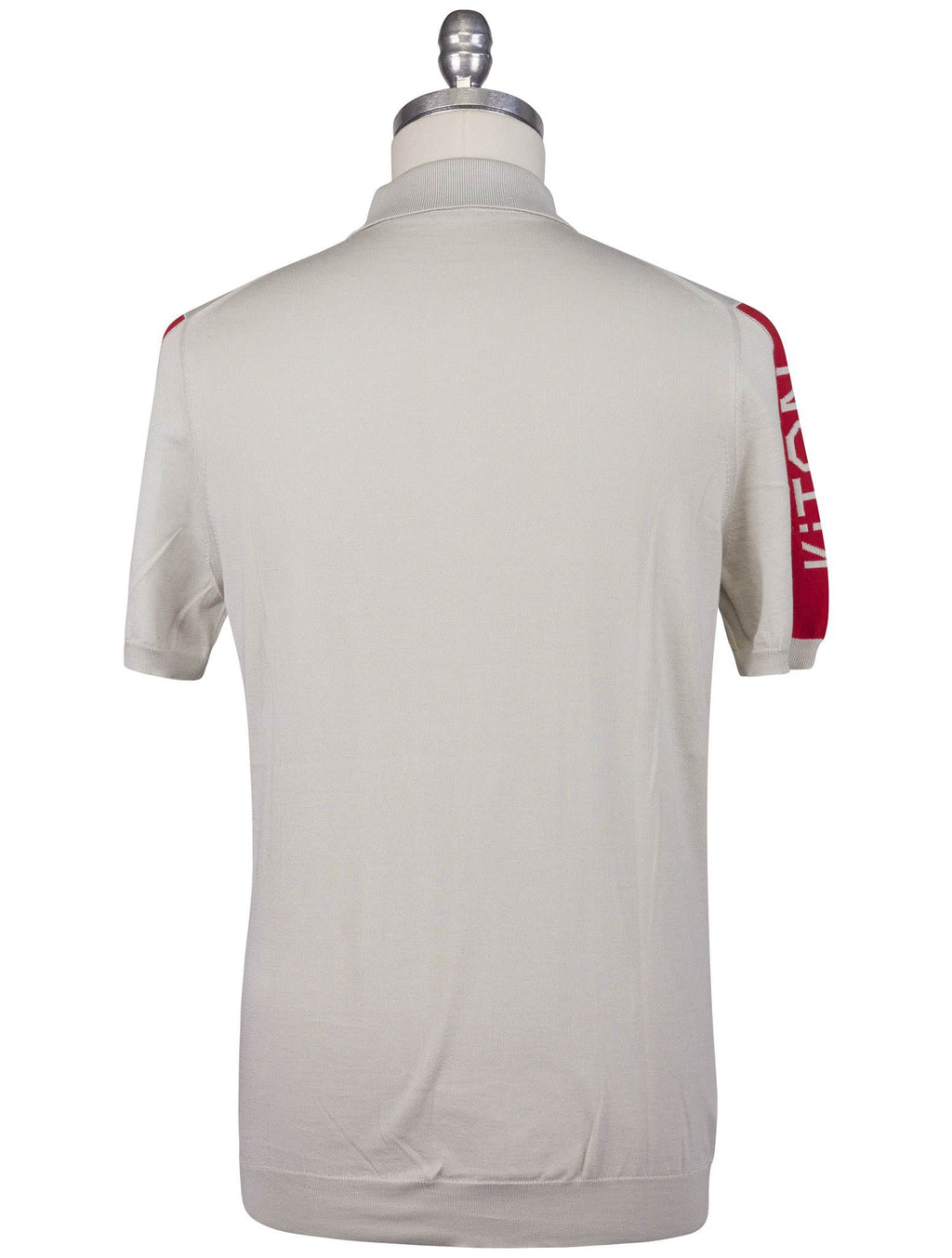 Kiton Gray Cotton Polo