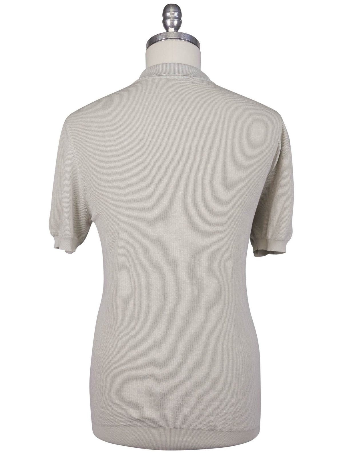 Kiton Gray Cotton Polo