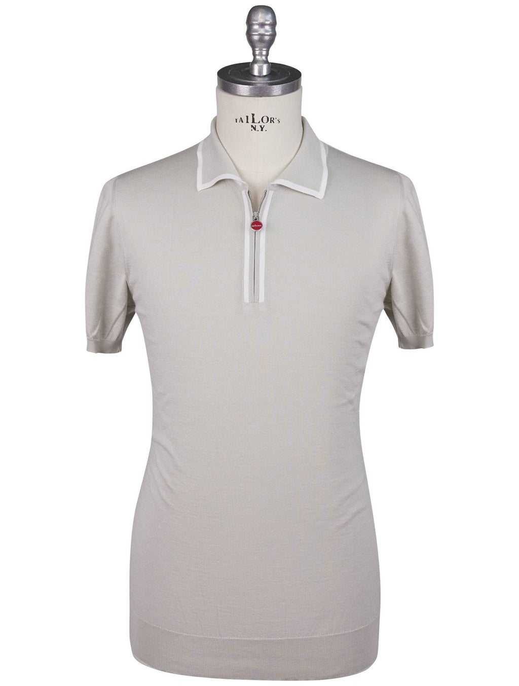 Kiton Kiton Gray Cotton Polo Gray 000