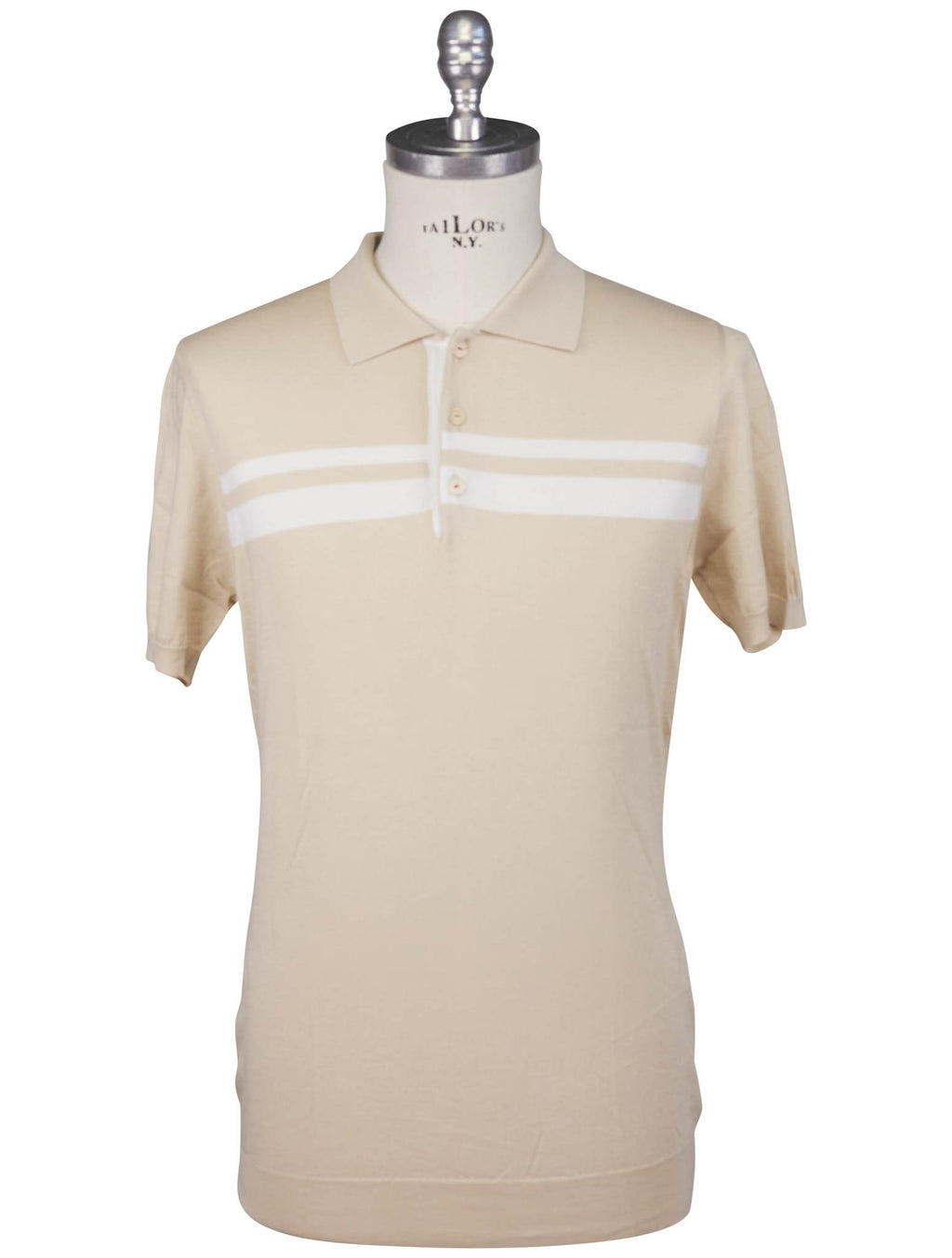 Kiton Kiton Beige Cotton Polo Beige 000