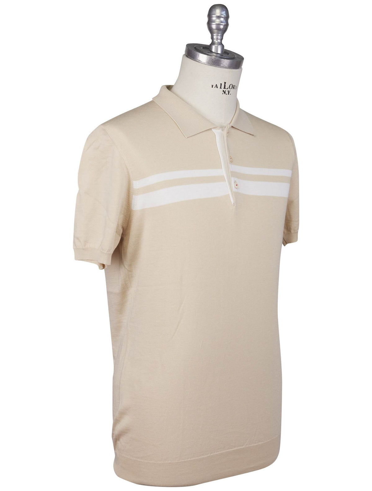 Kiton Kiton Beige Cotton Polo Beige 001