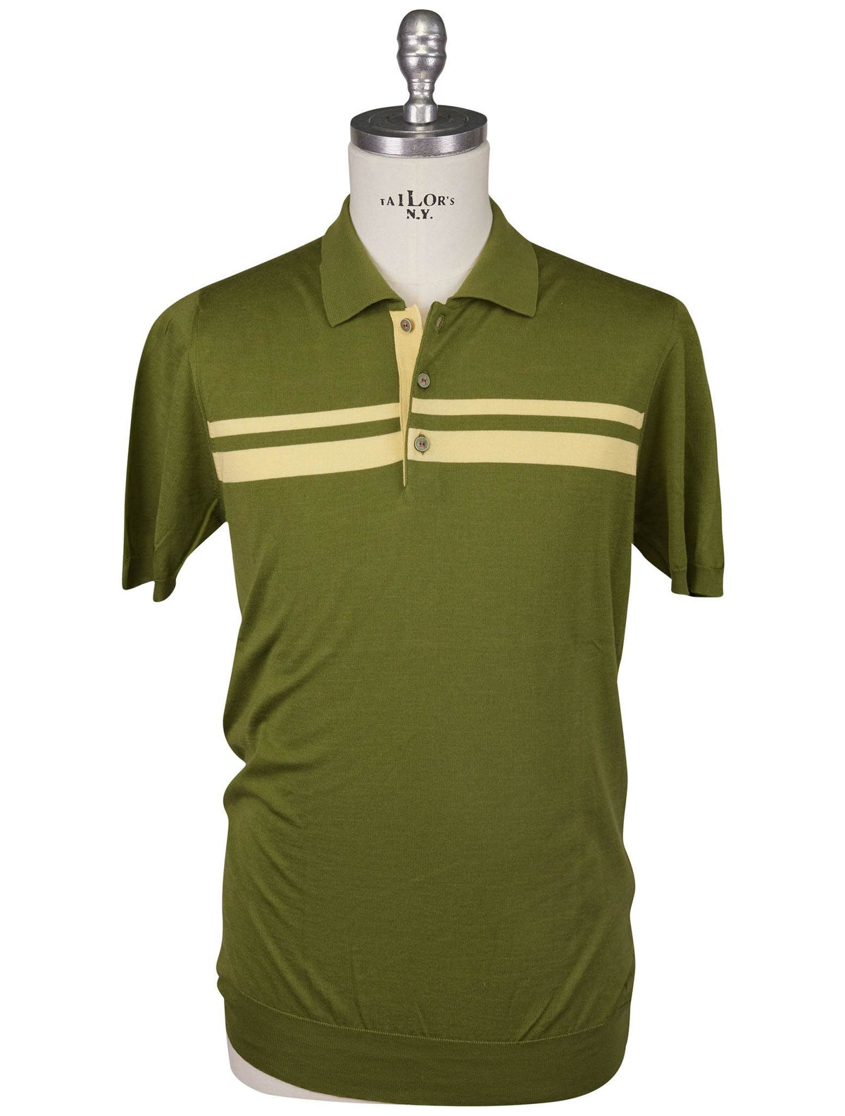 Kiton Kiton Green Cotton Polo Green 000