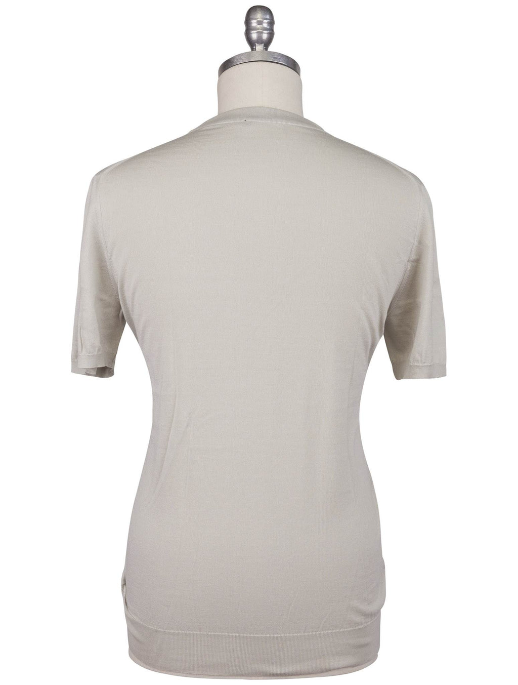Kiton Gray Cotton T-Shirt