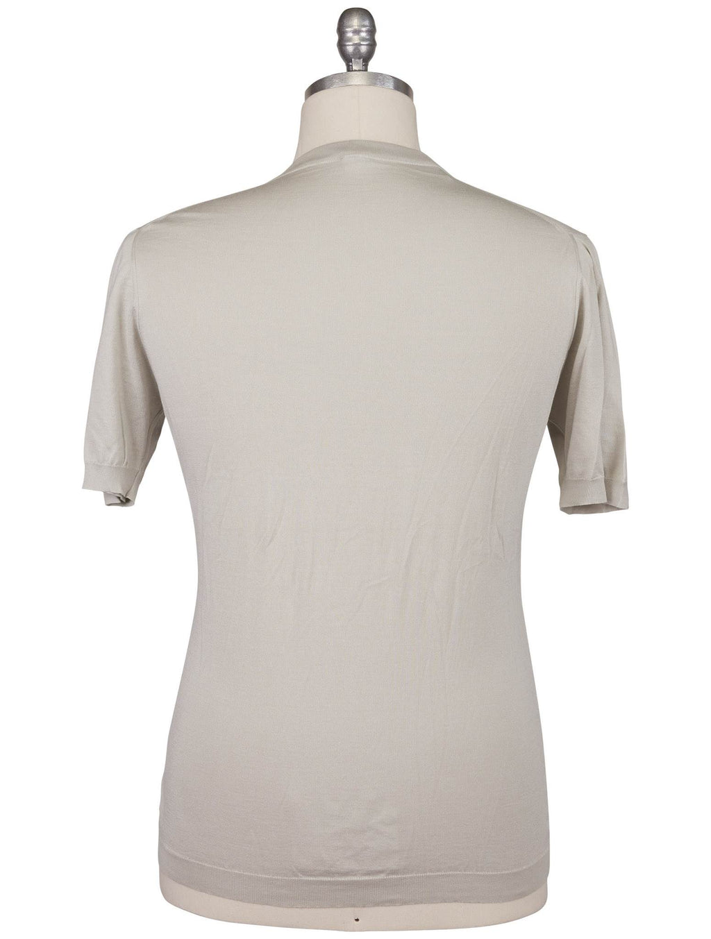 Kiton Gray Cotton T-Shirt