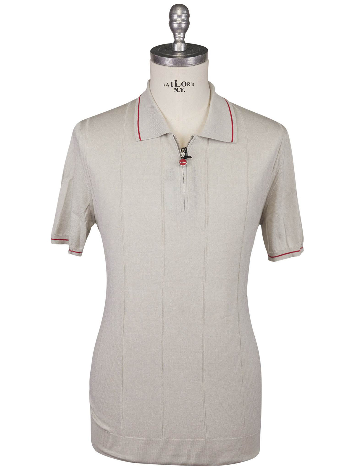 Kiton Kiton Gray Cotton Polo Gray 000