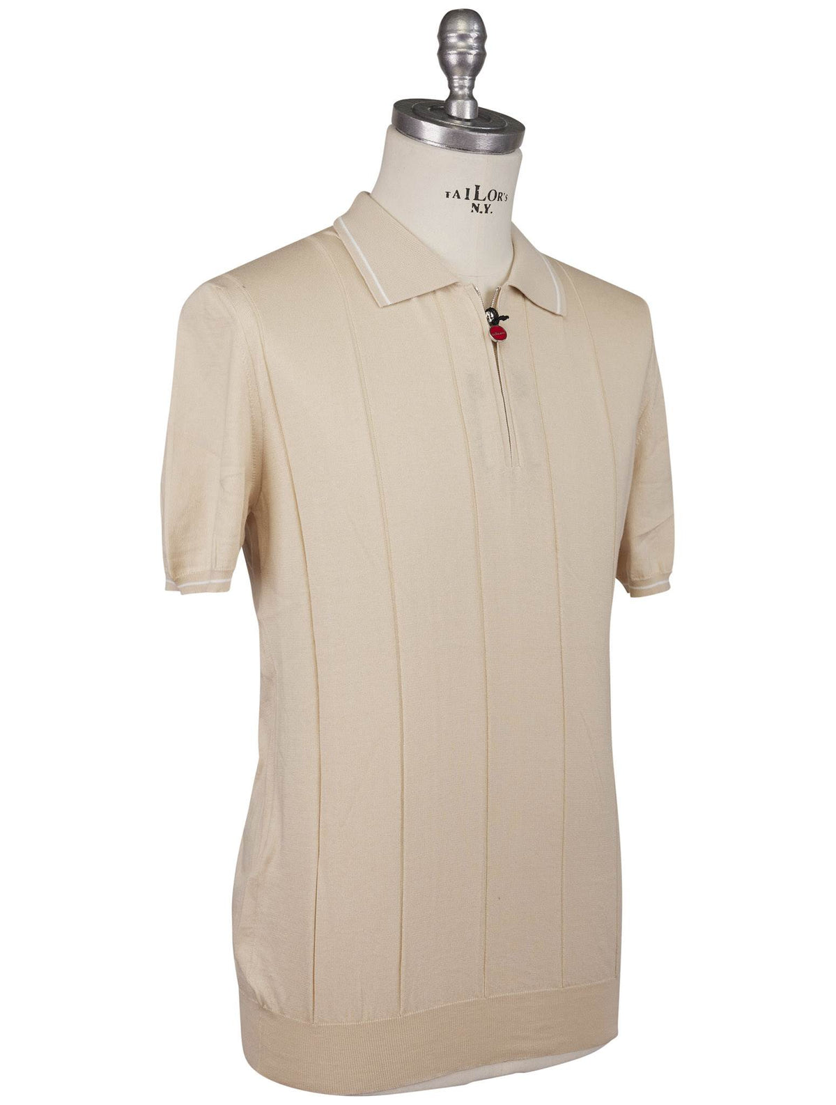 Kiton Kiton Beige Cotton Polo Beige 001