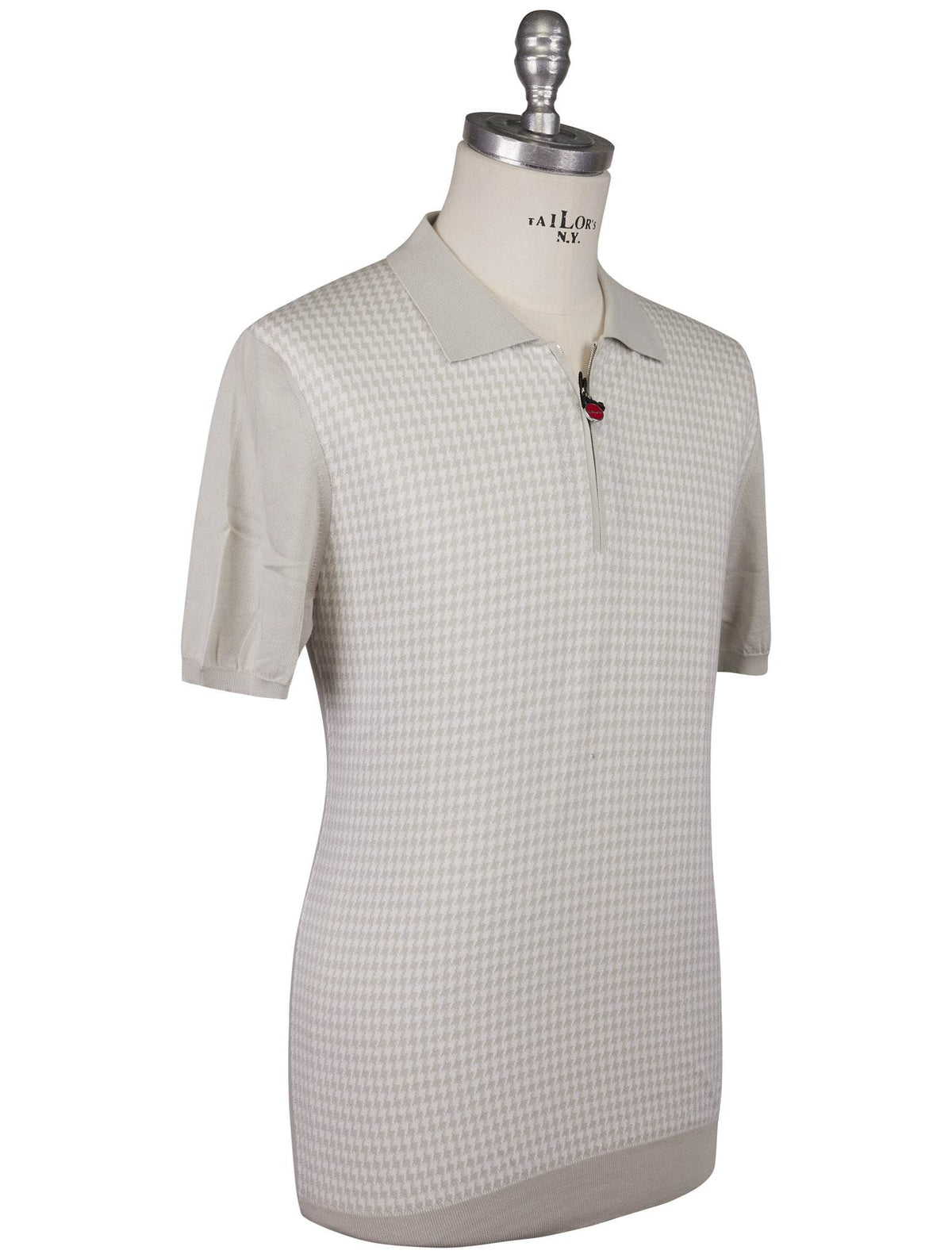Kiton Kiton Gray Cotton Polo Gray 001