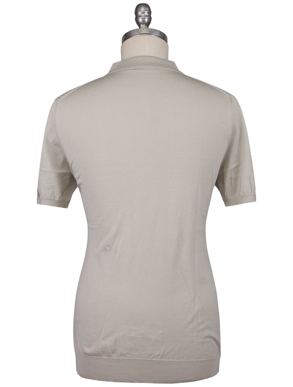 Kiton Gray Cotton Polo