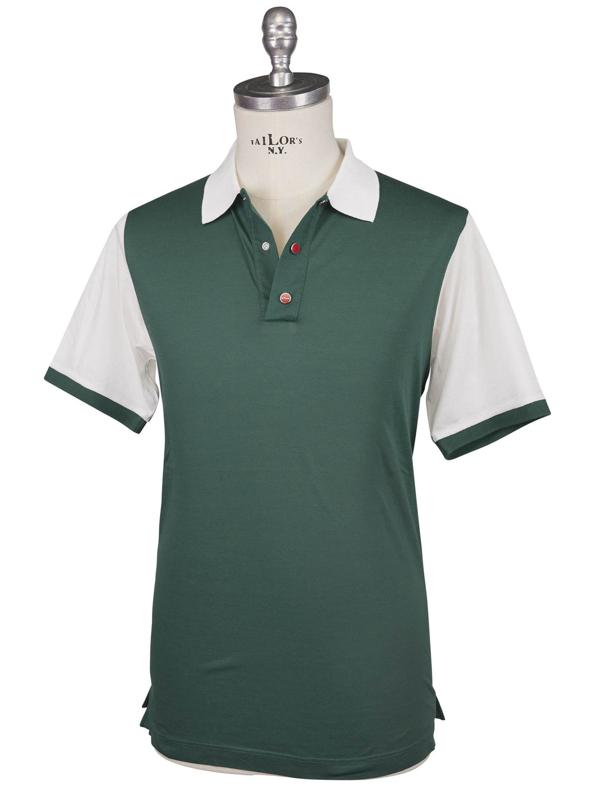 Kiton Kiton Green Cotton Polo Green 000