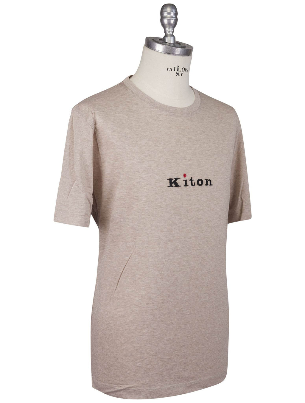 Kiton Kiton Brown Cotton T-Shirt Brown 001