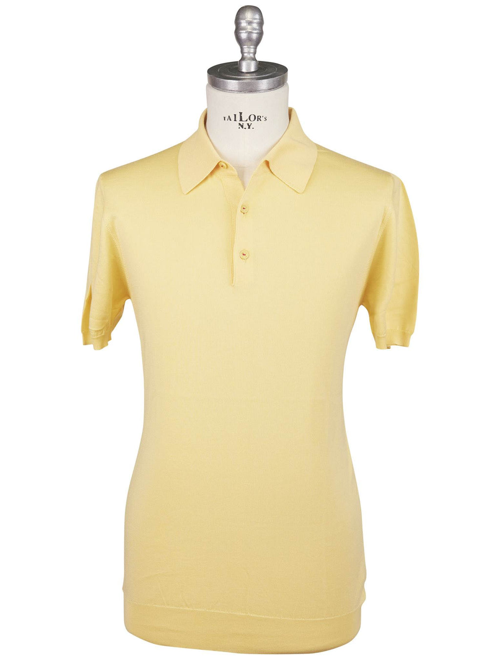 Kiton Icon Yellow Cotton Polo