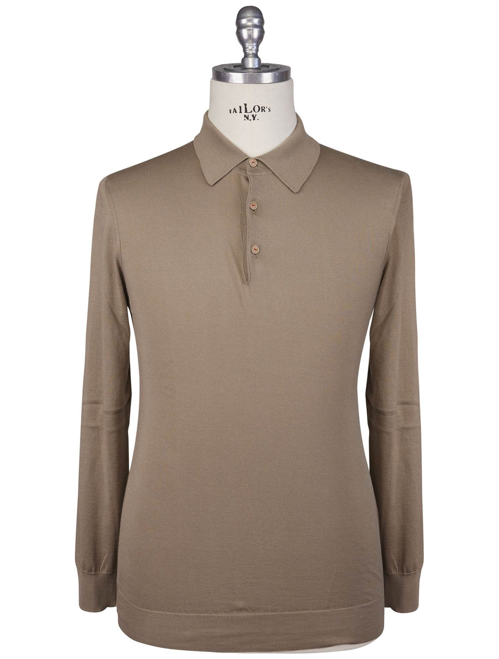 Kiton Kiton Brown Cotton Polo Brown 000