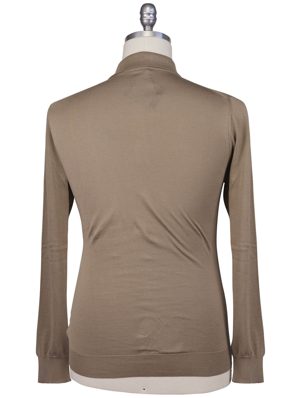 Kiton Brown Cotton Polo