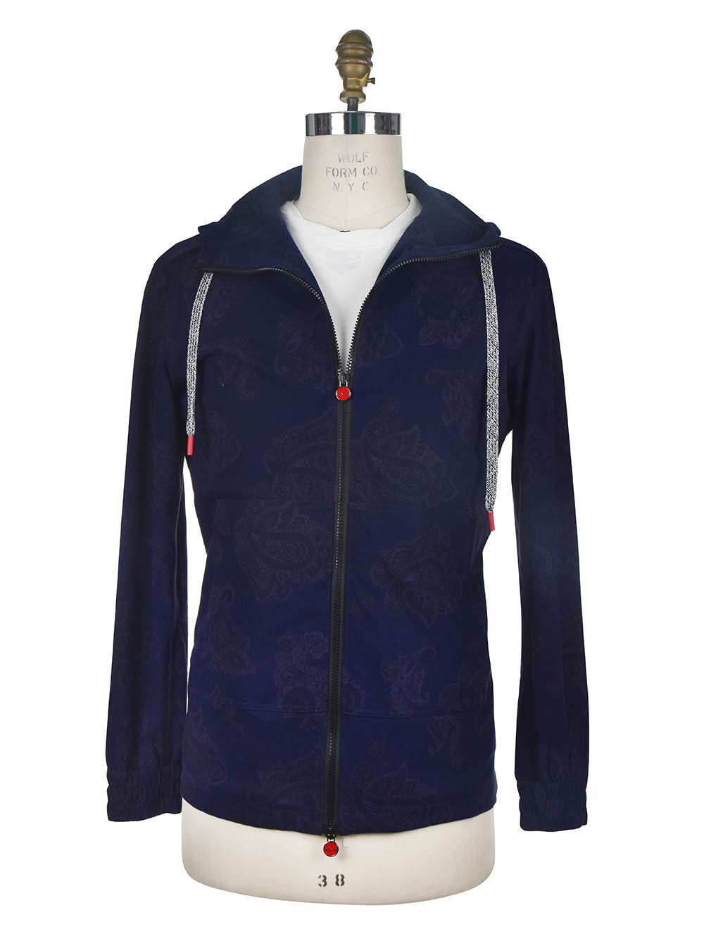 Kiton Kiton Blue Cotton Sweatshirt Blue 000