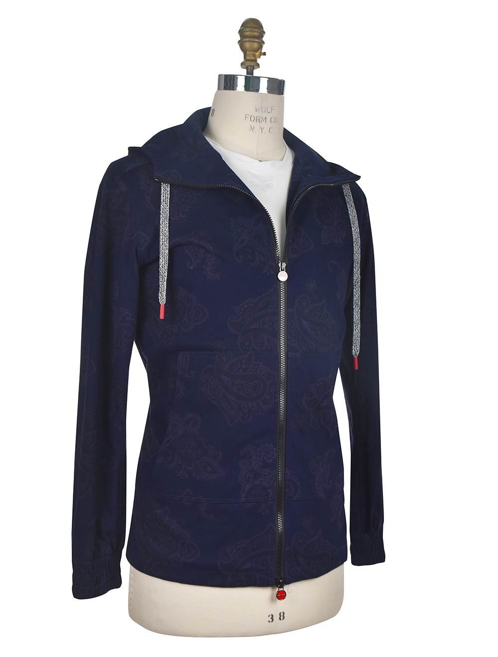 Kiton Kiton Blue Cotton Sweatshirt Blue 001