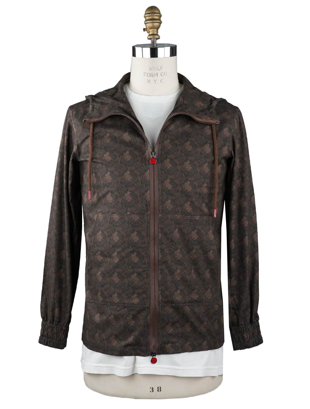 Kiton Brown Cotton Sweatshirt Umbi