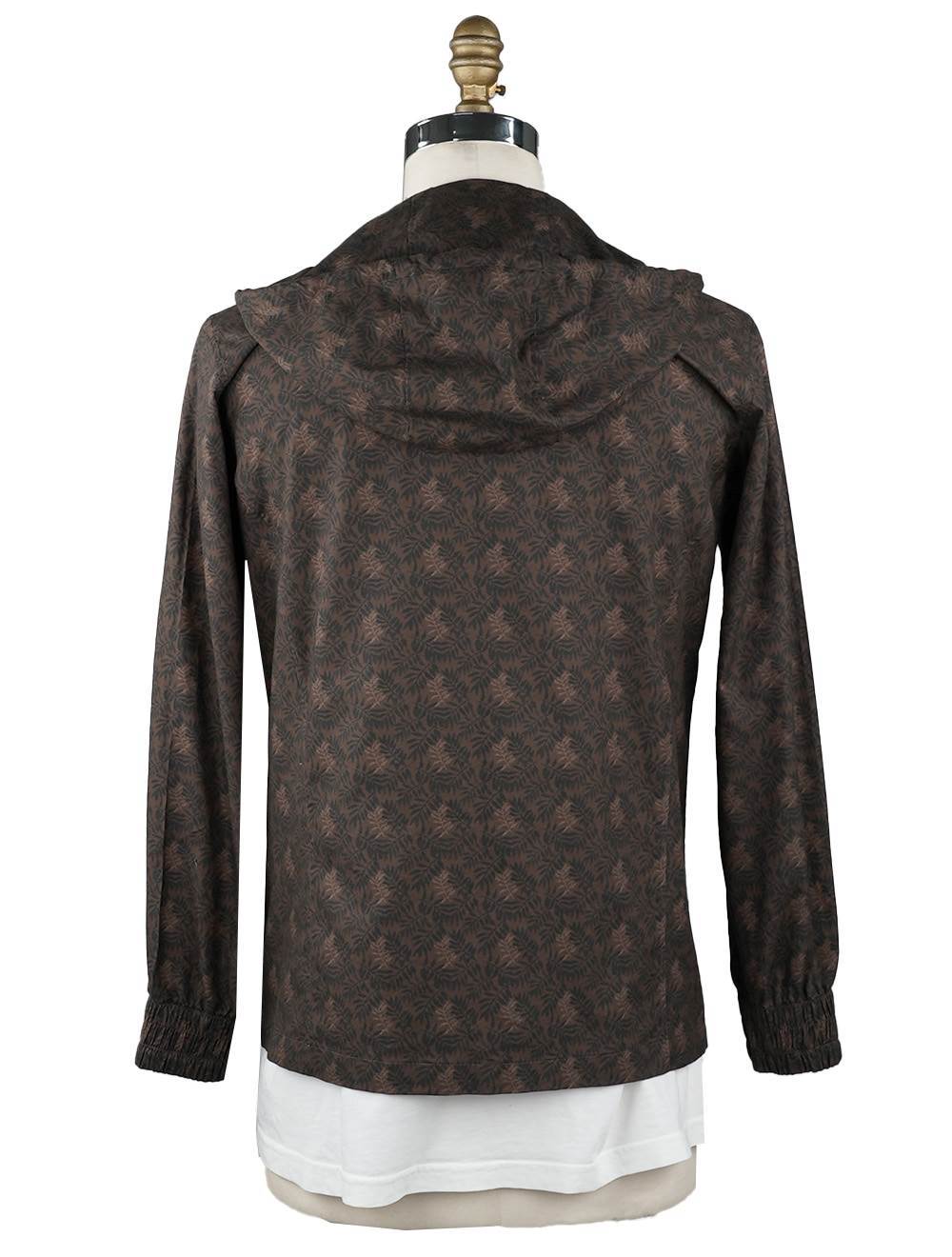 Kiton Brown Cotton Sweatshirt Umbi