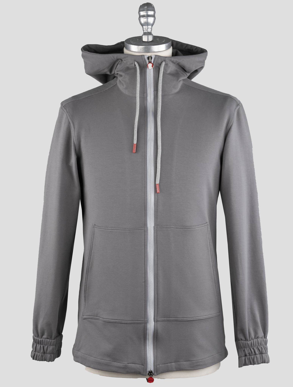 Kiton Kiton Gray Cotton Ea Sweatshirt Umbi Gray 000
