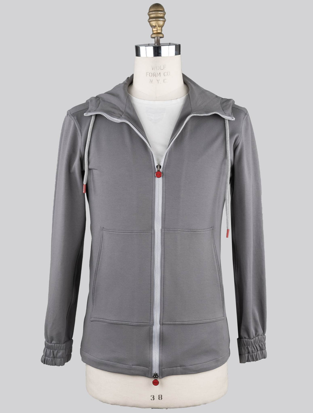 Kiton Kiton Gray Cotton Ea Sweatshirt Umbi KMX182 Gray 000