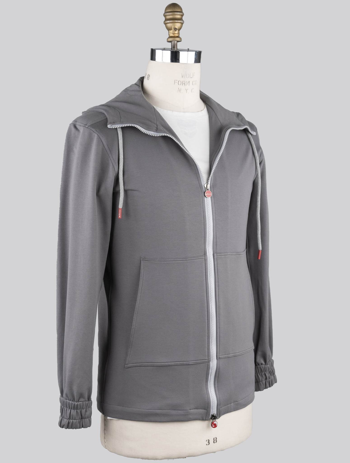Kiton Kiton Gray Cotton Ea Sweatshirt Umbi KMX182 Gray 001