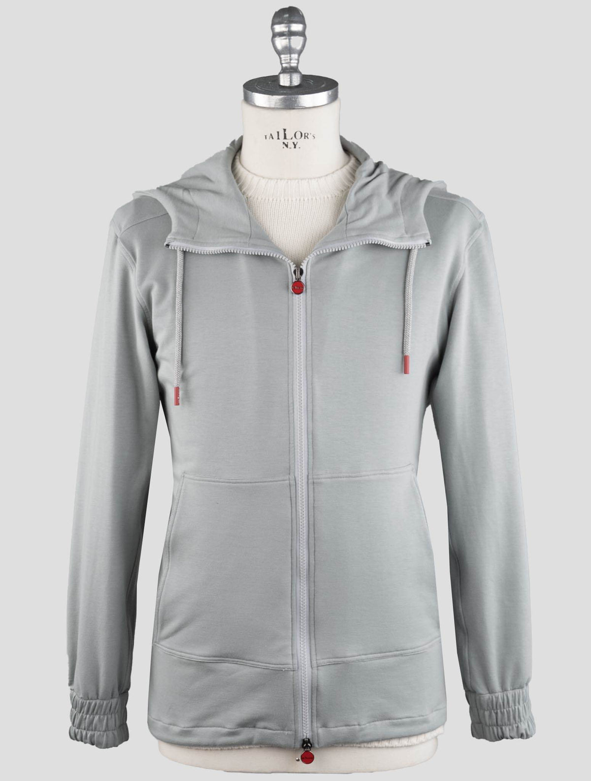 Kiton Kiton Light Blue Cotton Ea Sweatshirt Light Blue 001