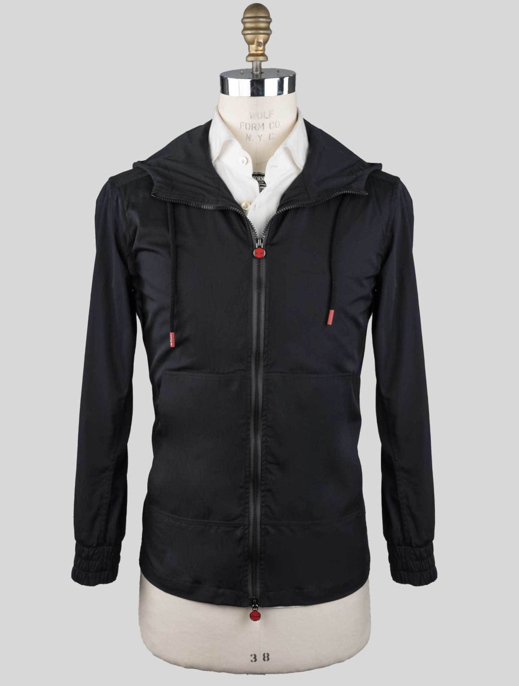 Kiton Kiton Black Cotton Sweatshirt Umbi Black 001