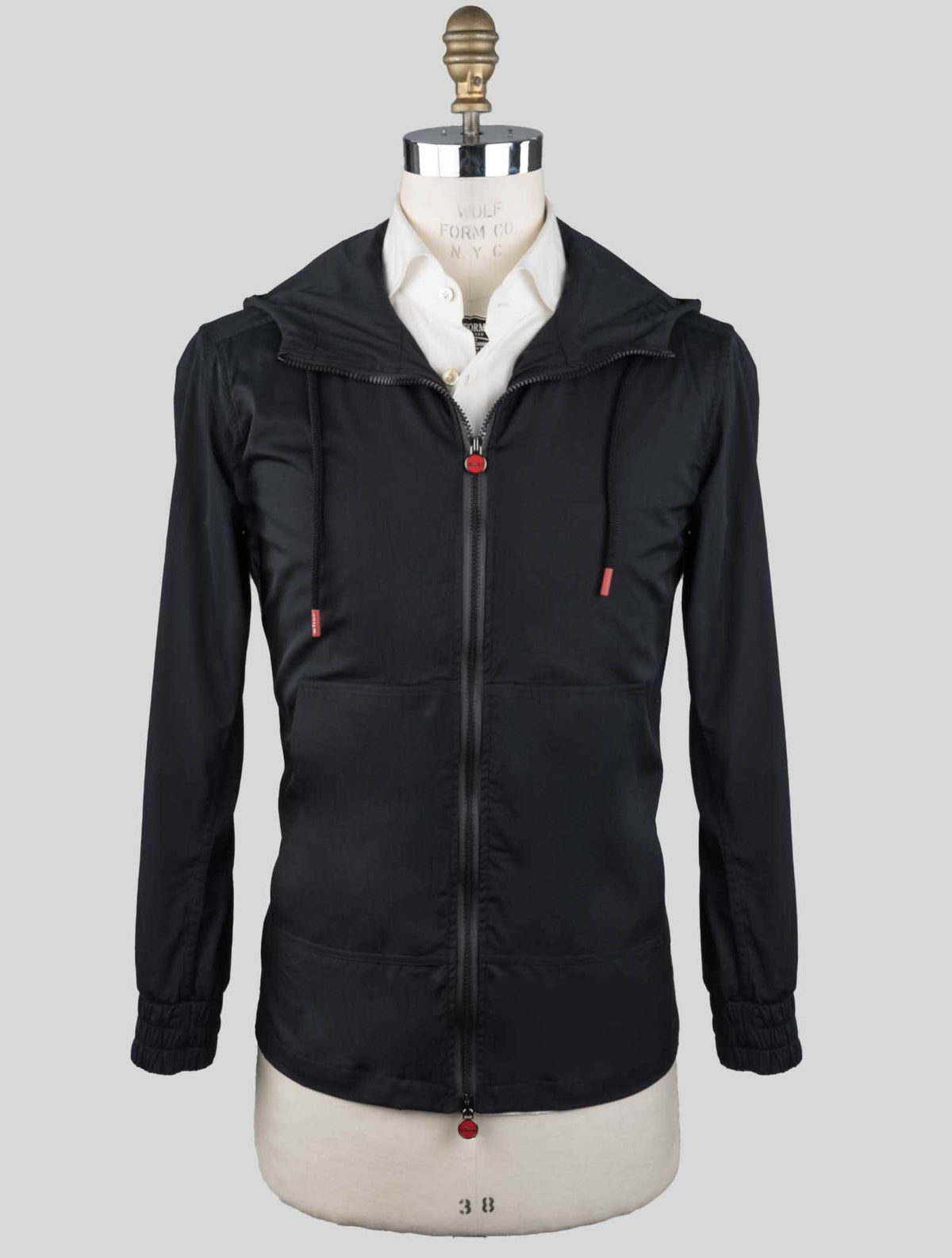 Kiton Kiton Black Cotton Sweatshirt Umbi Black 001