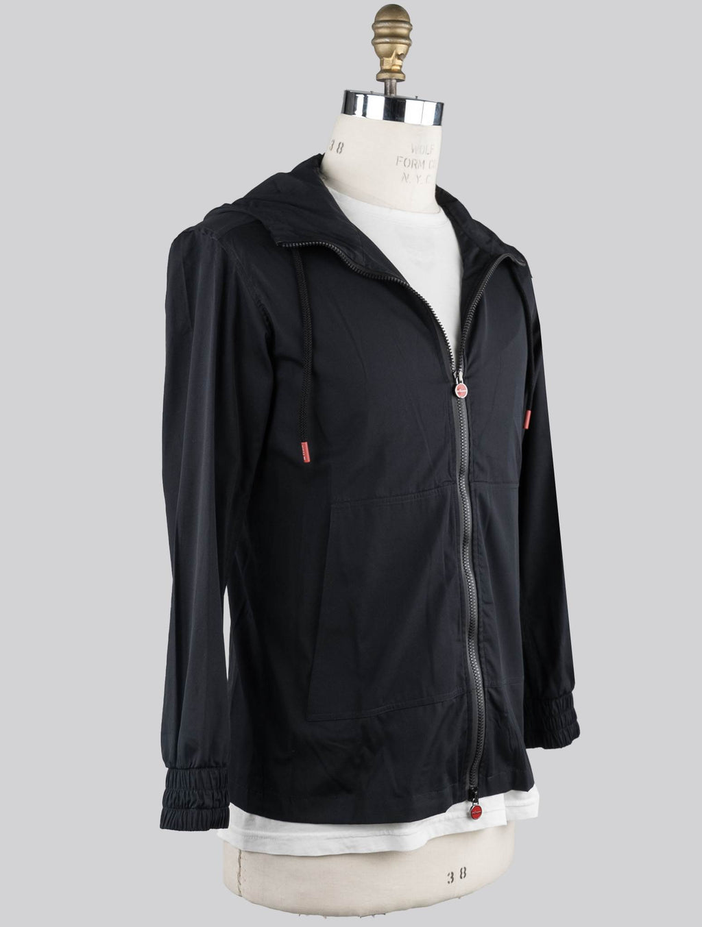 Kiton Kiton Black Cotton Sweatshirt Umbi Black 001