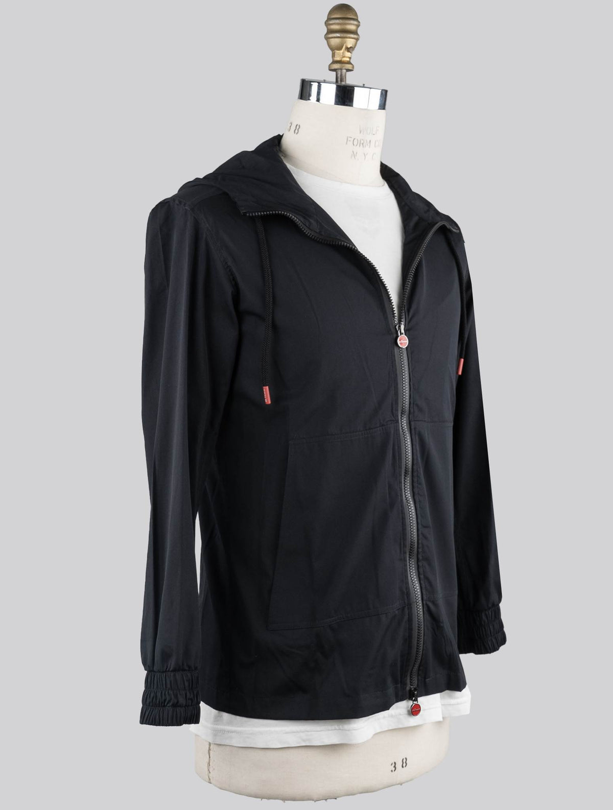 Kiton Kiton Black Cotton Sweatshirt Umbi Black 001