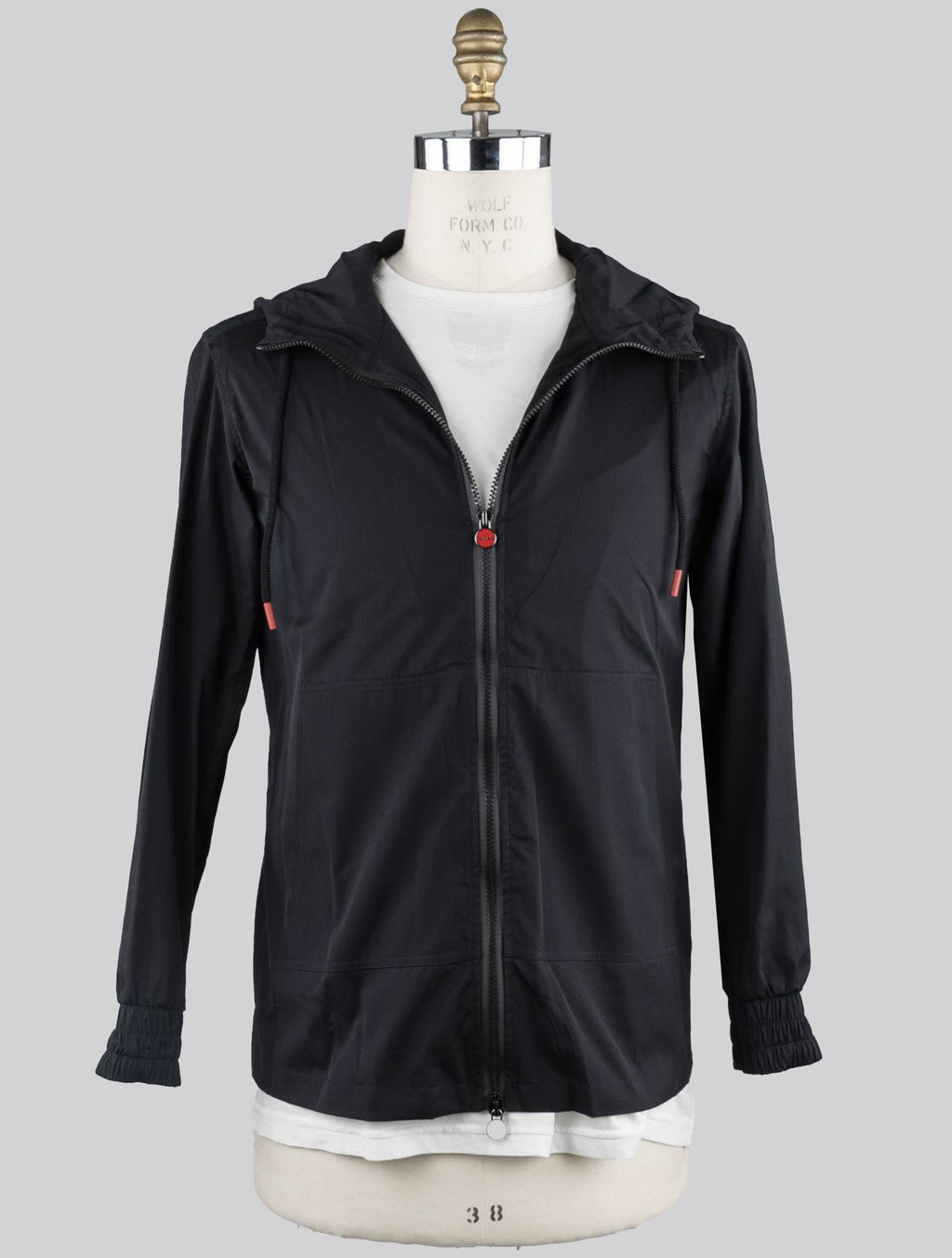 Kiton Black Cotton Sweatshirt Umbi