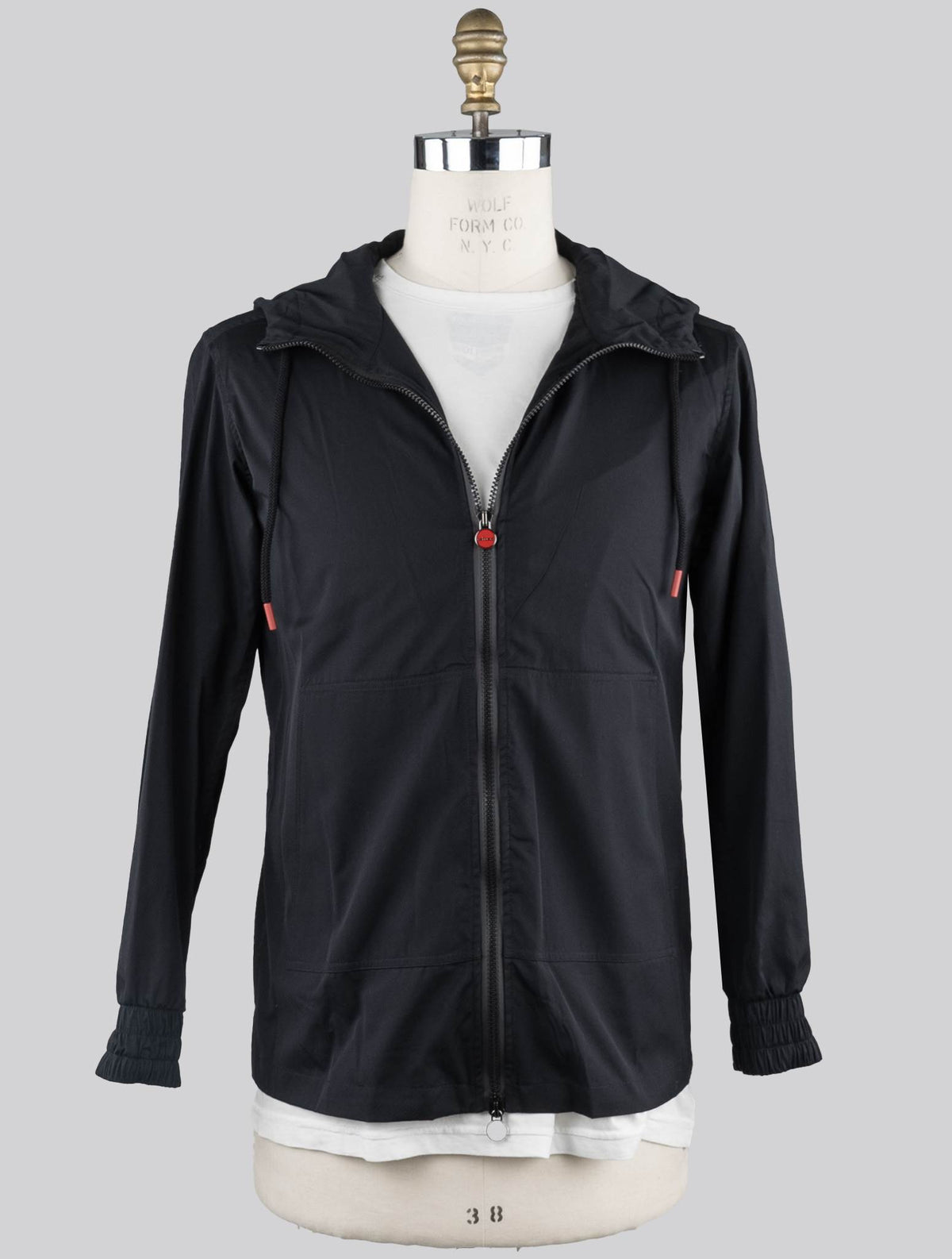 Kiton Black Cotton Sweatshirt Umbi