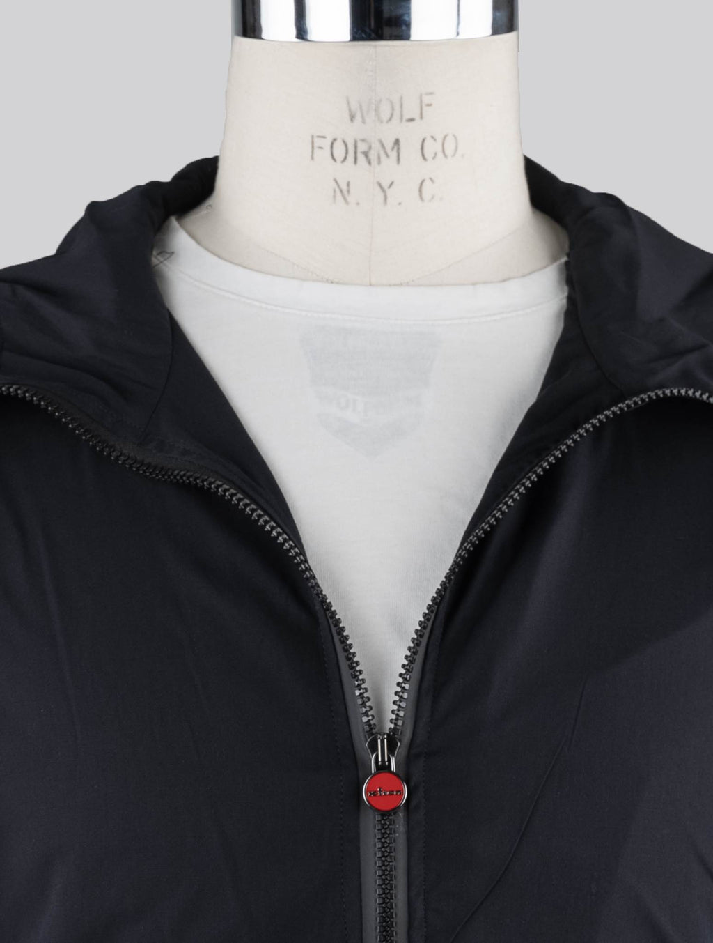Kiton Black Cotton Sweatshirt Umbi