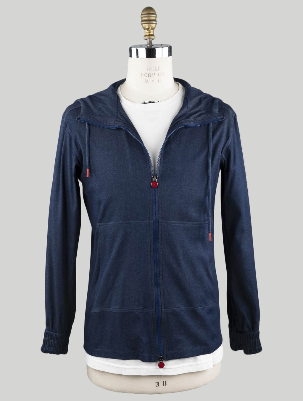 Kiton Denim Cotton Ea Sweatshirt Umbi