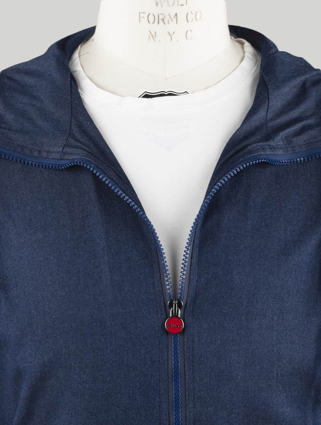 Kiton Denim Cotton Ea Sweatshirt Umbi