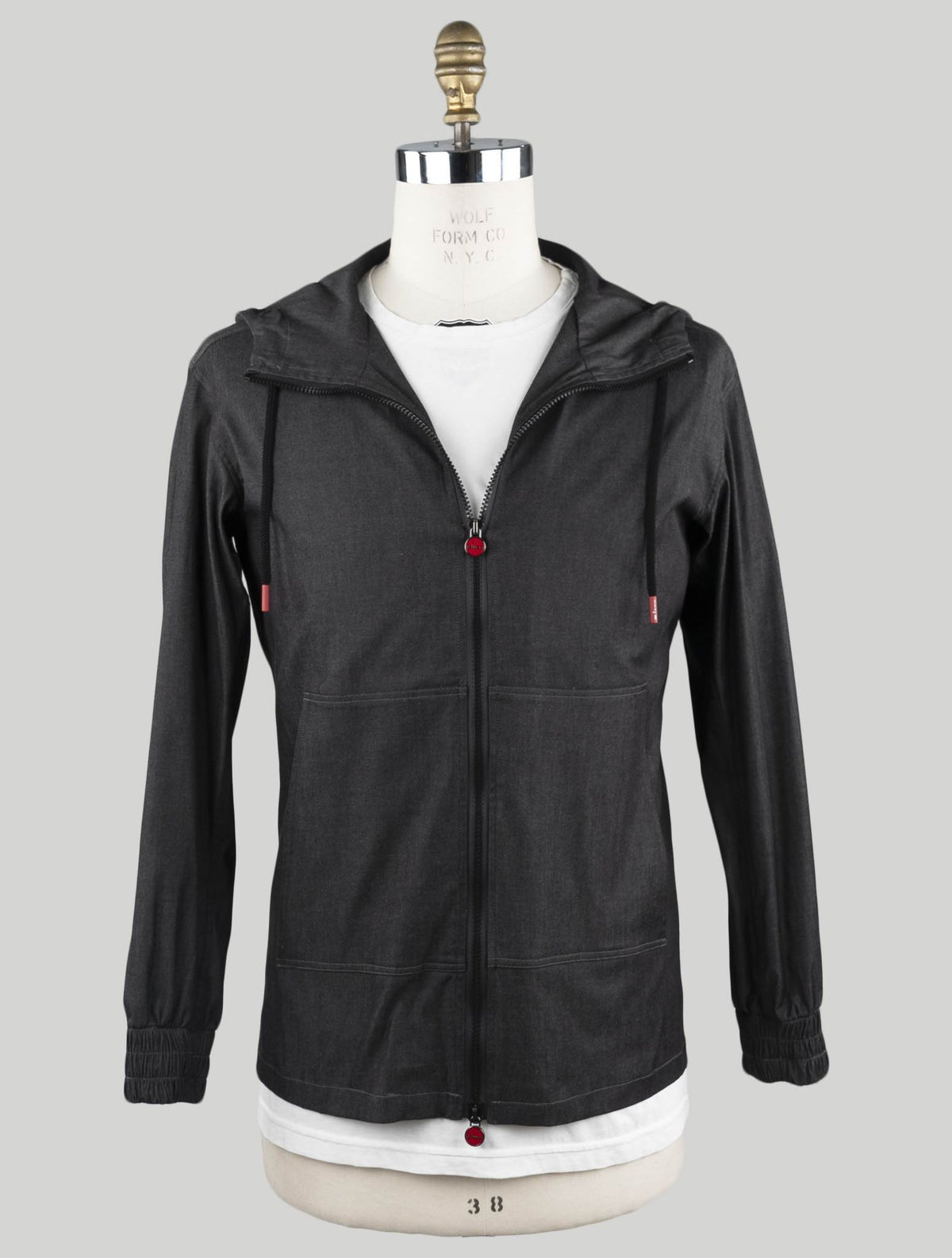 Kiton Dark Gray Cotton Ea Sweatshirt Umbi