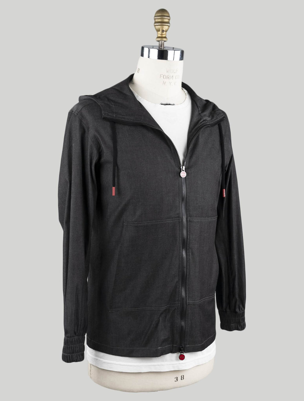 Kiton Kiton Dark Gray Cotton Ea Sweatshirt Umbi KMX129 Dark Gray 001