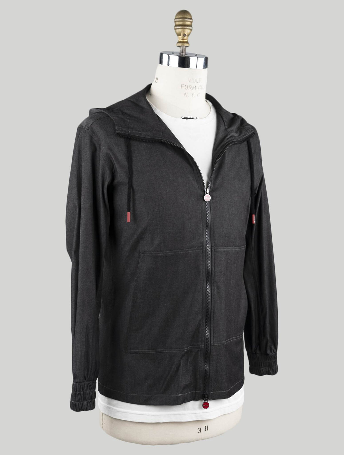 Kiton Kiton Dark Gray Cotton Ea Sweatshirt Umbi KMX129 Dark Gray 001