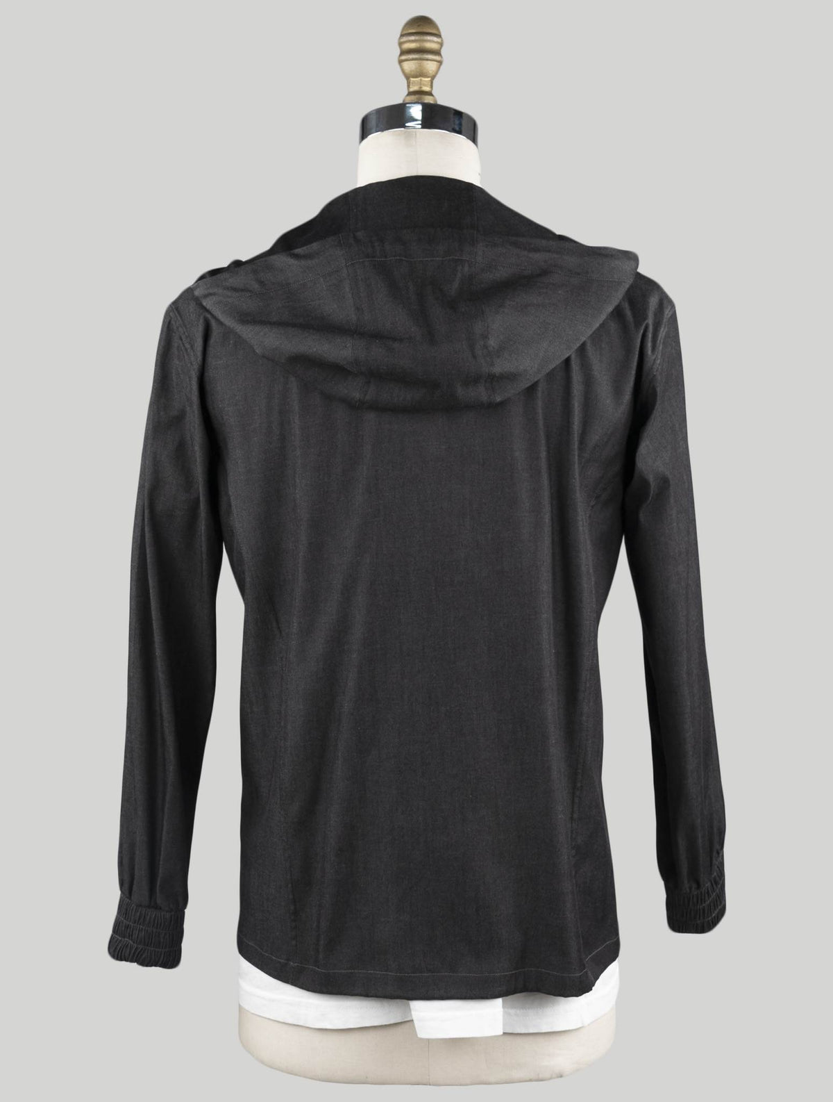 Kiton Dark Gray Cotton Ea Sweatshirt Umbi
