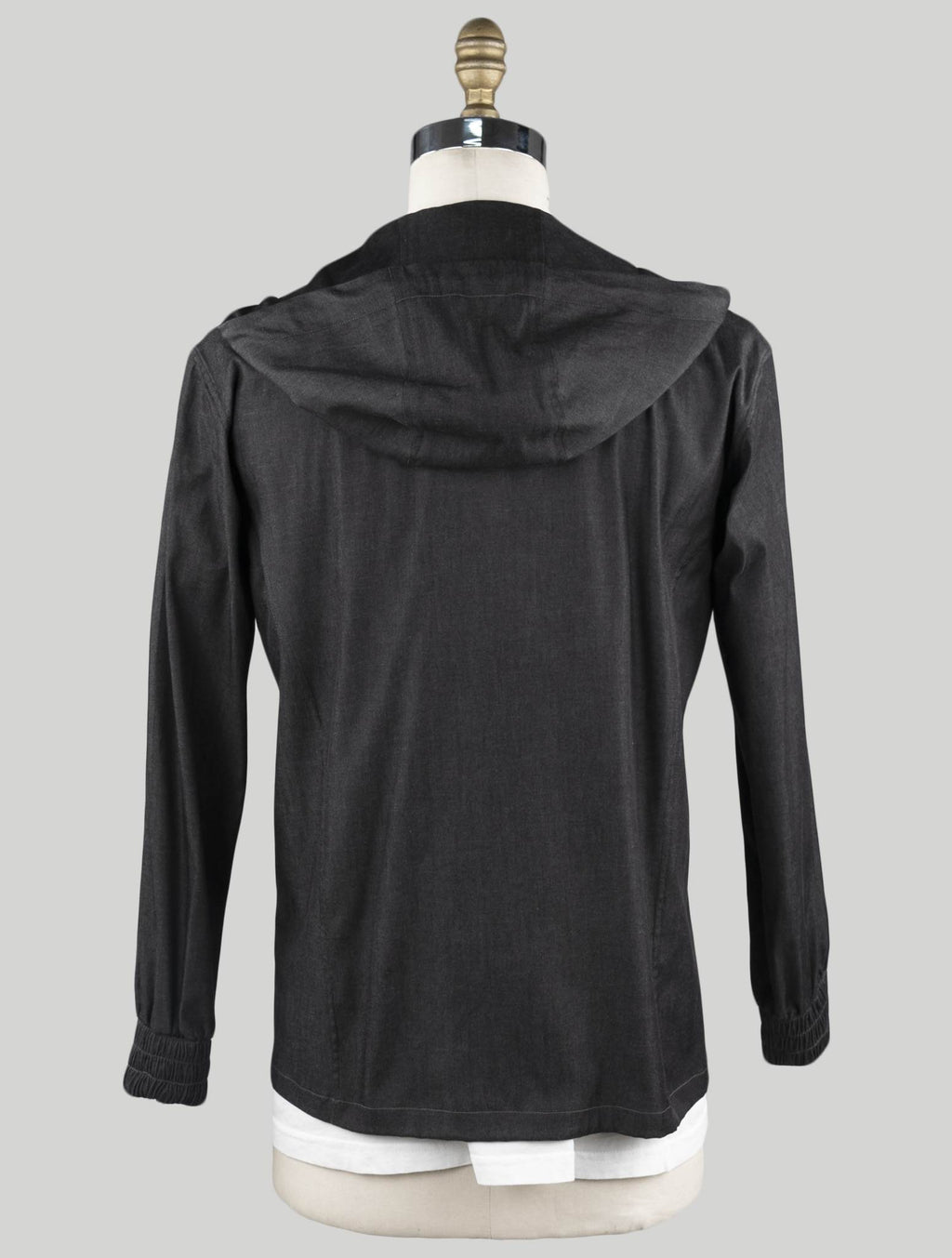 Kiton Dark Gray Cotton Ea Sweatshirt Umbi